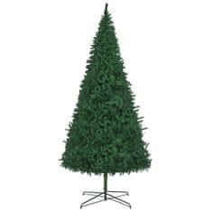 Vidaxl Umetna novoletna jelka 400 cm zelena