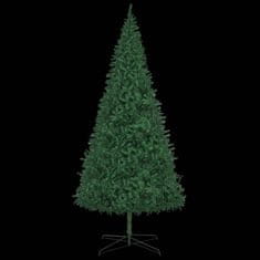 Vidaxl Umetna novoletna jelka 400 cm zelena