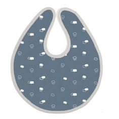 Baby Bites Modri oblaki bib