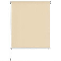 Vidaxl Zunanje rolo senčilo 200x230 cm krem barve
