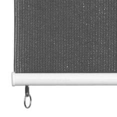 Vidaxl Zunanje rolo senčilo 200x140 cm antracitne barve