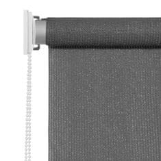 Vidaxl Zunanje rolo senčilo 200x140 cm antracitne barve