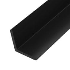 Vidaxl 5 kos. talne obrobne letve WPC 170 cm črne barve