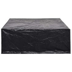Vidaxl Pokrivalo za vrtno pohištvo 8 obročkov 250x210x90 cm