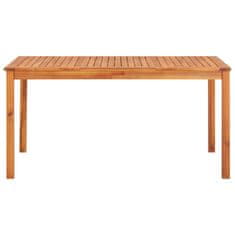 Vidaxl 3058086 5 Piece Garden Dining Set with Cushions Solid Acacia Wood (45962+2x312128)