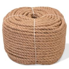 Vidaxl Vrv iz 100 % jute 6 mm 500 m