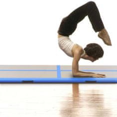 shumee Napihljiva gimnastična podloga s tlačilko 400x100x10 cm PVC