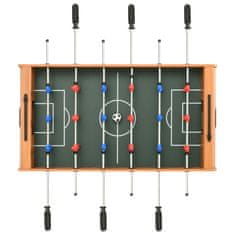 Vidaxl Mini miza za namizni nogomet 69x37x62 cm javor