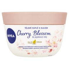 Nivea Cherry Blossom & Jojoba Oil souffle za telo, 200 ml