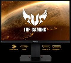ASUS TUF Gaming VG249Q IPS FHD monitor (90LM05E0-B01170)