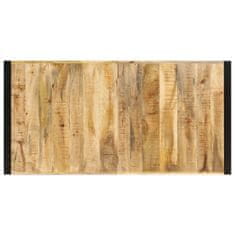 Greatstore Jedilna miza 160x80x75 cm trden mangov les