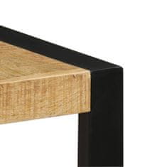 Vidaxl Jedilna miza 140x70x75 cm trden mangov les