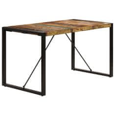 Vidaxl Jedilna miza 140x70x75 cm trden predelan les