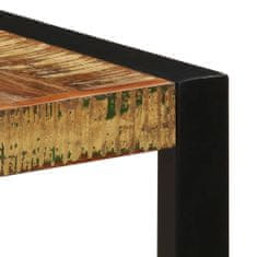 Greatstore Jedilna miza 140x70x75 cm trden predelan les