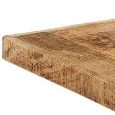 Vidaxl Jedilna miza 140x70x75 cm trden robusten mangov les
