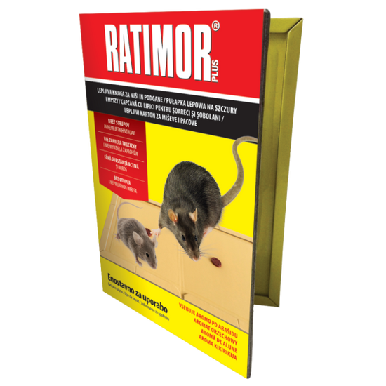 Ratimor Plus lepljiva knjiga