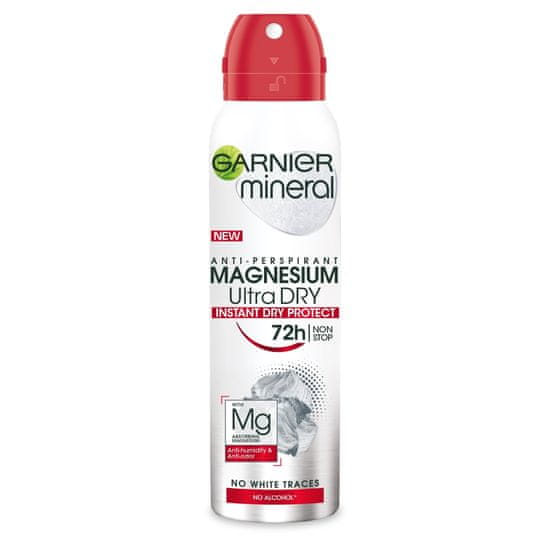 Garnier Mineral Magnesium antiperspirant, v spreju, 150 ml