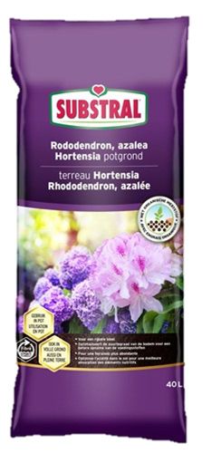 Substral zemlja za hortenzije in rododendrone, 40 l