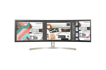 LG monitor 49WL95C-W, 124,46 cm (49), UltraWide Dual QHD