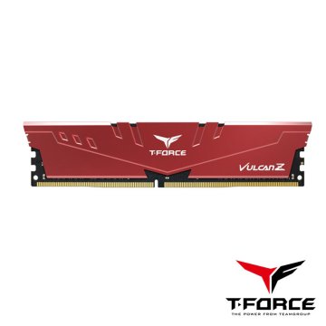 TeamGroup T-Force Vulcan Z Red pomnilnik, 16GB, DDR4, 3200MHz (TLZRD416G3200HC16C01)