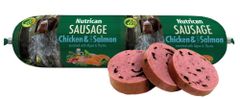 Nutrican salama za psa Sausage Chicken & Salmon 12x800 g