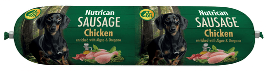 Nutrican salama za psa Sausage Chicken, 12x800 g
