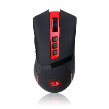 Redragon M692 Blade brezžična gaming miška, črno-rdeča