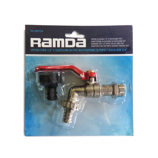 Ramda vrtna pipa, 12,5 mm, PVC nastavek (RA 895128)