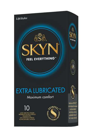 Lifestyles Skyn Extra Lubricated kondomi, 10/1