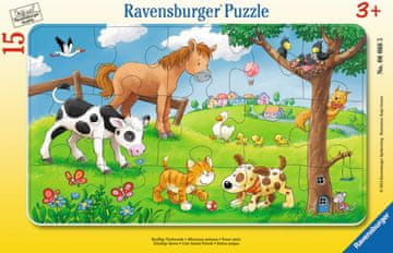 Ravensburger Sestavljanka Ljubki prijatelji 15 kosov
