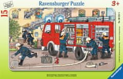 Ravensburger Puzzle Gasilci v akciji 15 kosov