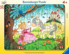Ravensburger Puzzle Princesa in njeni prijatelji 35 kosov