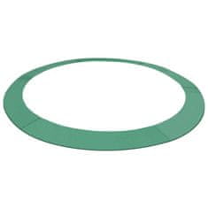 Vidaxl Varnostna podloga PE zelena za 4,26 m okrogel trampolin
