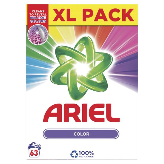 Ariel pralni prašek Color & Style, 63 pranj