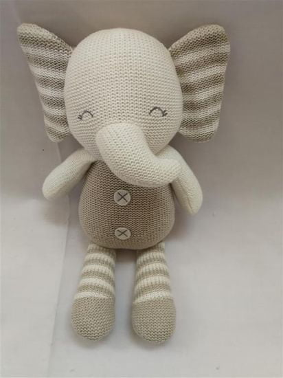 Baby Hug slon, pleten, pliš, dolge noge, 35 cm