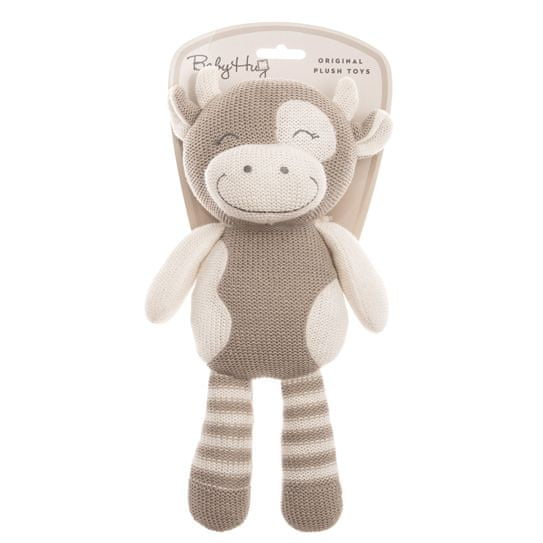 Baby Hug kravica, pletena, pliš, dolge noge, 31 cm