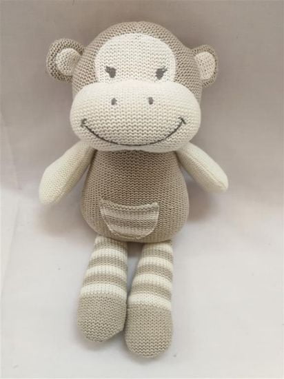 Baby Hug opica, pletena, pliš, dolge noge, 32 cm