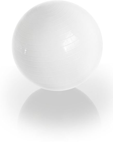 Gymstick Emotion vadbena žoga, bela, 75 cm