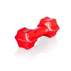 Gymstick Studio Dumbbell utež, rdeča, 5 kg