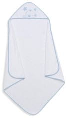 Interbaby frotirna brisača, motiv medvedka z zvezdo, 100 × 100, bela/modra