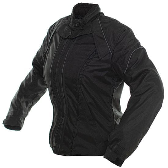 Cappa Racing Ženska tekstilna motoristična jakna STRADA, črna