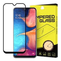 MG Full Glue Super Tough zaščitno steklo za Samsung Galaxy A20e, črna