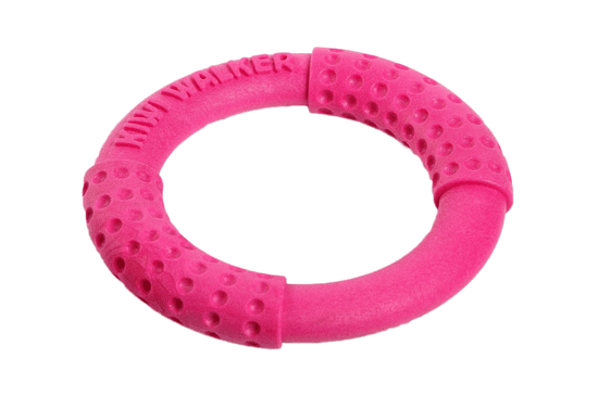 KIWI WALKER obroček iz TPR pene, 18 cm, roza