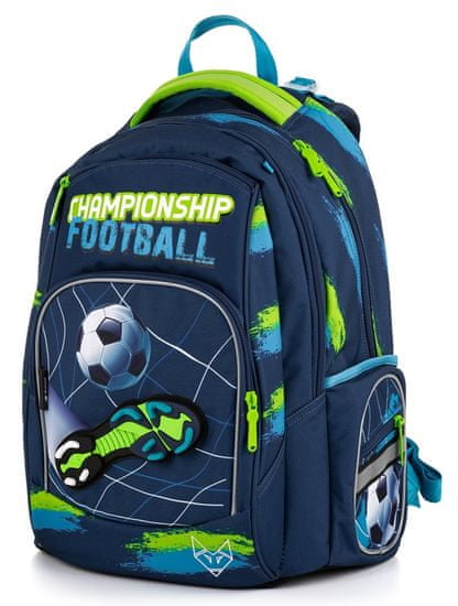 Oxybag šolski nahrbtnik OXY Style Mini football blue
