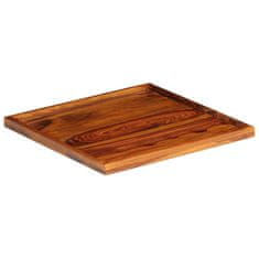 Vidaxl Servirni pladenj iz trdnega palisandra 50x50 cm