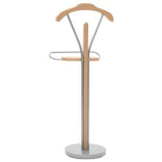 Vidaxl Stojalo za obleke 45x35x107 cm naravne barve