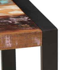 Vidaxl Klubska mizica 120x60x40 cm trden predelan les