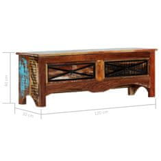 Vidaxl TV omarica 120x30x40 cm trden predelan les