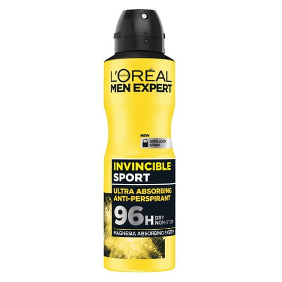 Loreal Paris Men Expert Invincible Sport 96h antiperspirant, sprej, 150 ml