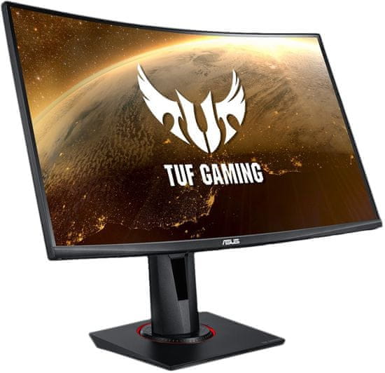 Asus tuf gaming vg27wq ukrivljen gaming monitor, wqhd, va (90lm05f0-b02e70)  | komponentko